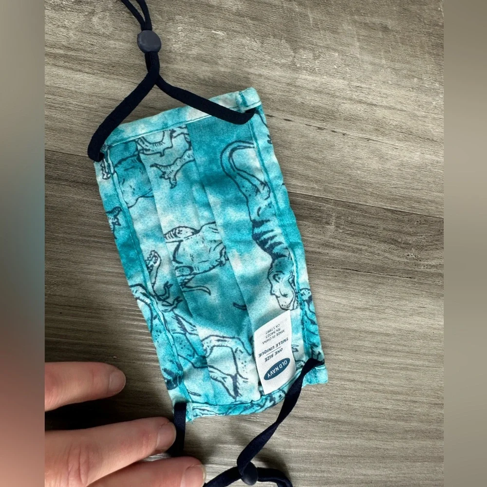 Old Navy dinosaur face mask